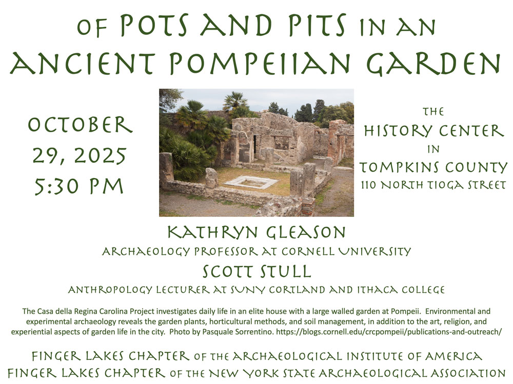 Finger Lakes October Talk